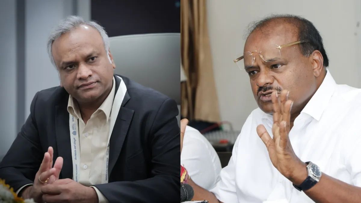 ಪ್ರಿಯಾಂಕ್ ಖರ್ಗೆ ನನ್ನ ಸಾವು ಬಯಸುತ್ತಿದ್ದಾರೆ; ನಾನೇನು ನಿಮ್ಮಪ್ಪನ ಗಂಟು ತಿಂದಿದ್ದೀನಾ?: ಹೆಚ್ ಡಿ ಕುಮಾರಸ್ವಾಮಿ ಕಿಡಿ