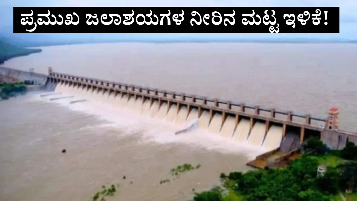 Karnataka Dam Water Level Today: 14 ಪ್ರಮುಖ ಜಲಾಶಯಗಳ ನೀರಿನ ಮಟ್ಟ ಎಷ್ಟಾಗಿದೆ, ಒಂದೇ ತಿಂಗಳಲ್ಲಿ ಶೇ.10ರಷ್ಟು ಕುಸಿತ