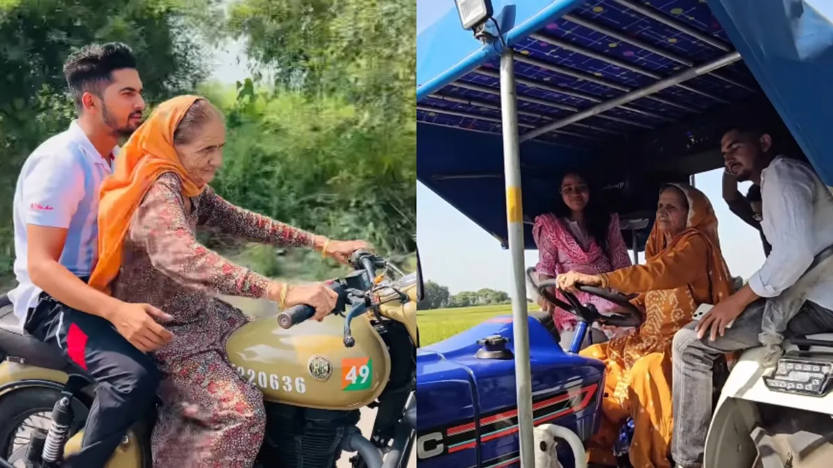 ಬೈಕ್ ಹಾಗೂ ಟ್ರ್ಯಾಕ್ಟರ್ ಓಡಿಸುವ ಮೂಲಕ ಇಂಟರ್ನೆಟ್ ಸೆನ್ಸೇಷನ್ ಆದ 82ರ ಅಜ್ಜಿ ಸುಖ್ಮಾ!