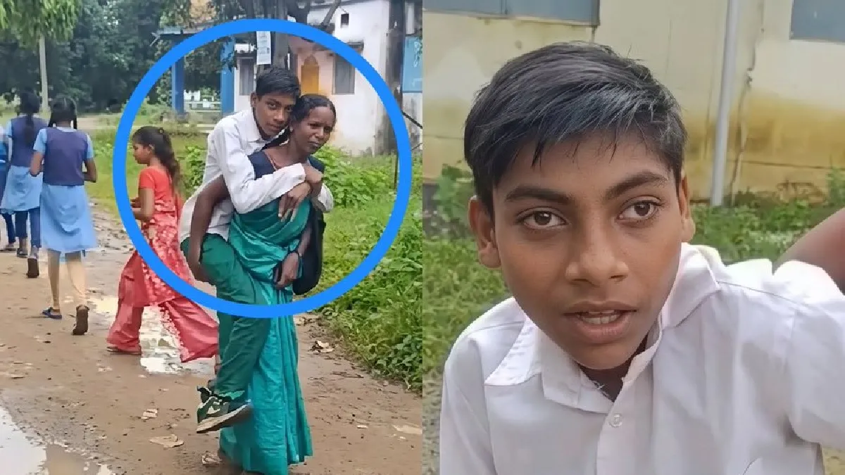 12ನೇ ತರಗತಿ ಮಗನನ್ನ ಪ್ರತಿದಿನ ಕೂಲಿ ಬಿಟ್ಟು 10 ಕಿ.ಮೀ ಬೆನ್ಮೇಲೆ ಹೊತ್ತು ಸಾಗುವ ಅಮ್ಮ: ಸಹಾಯಹಸ್ತ ಚಾಚದ ಸರ್ಕಾರ!