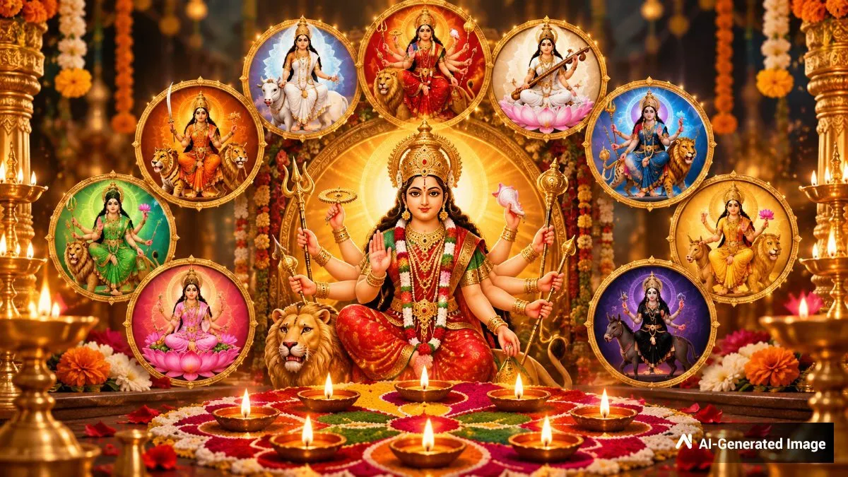 Navaratri : ನವದುರ್ಗೆಯ ಒಂಬತ್ತು ರೂಪಗಳು, ಒಂಬತ್ತು ಸಂಖ್ಯೆಗಳು: ಇದರ ಆಧ್ಯಾತ್ಮಿಕ ರಹಸ್ಯವೇನು?