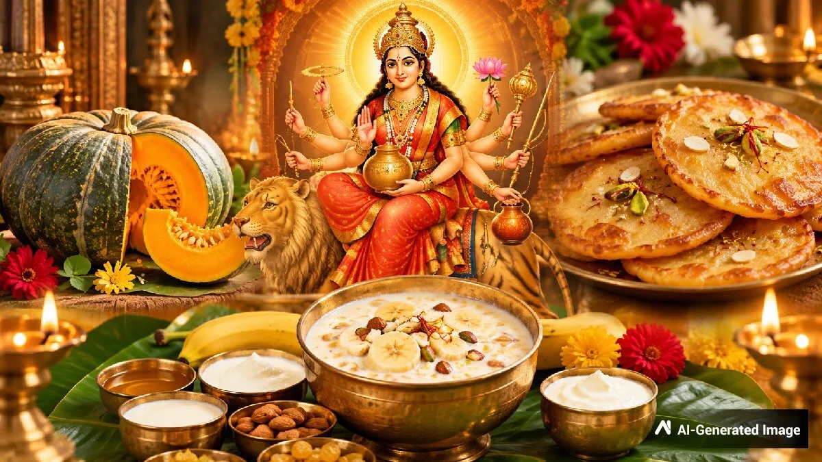 ನವರಾತ್ರಿ 4ನೇ ದಿನ: ಸೂರ್ಯನನ್ನೇ ನಿಯಂತ್ರಿಸೋ ಕೂಷ್ಮಾಂಡಾಗೆ ಏನಿಷ್ಟ? ಮಾಡೋದು ಹೇಗೆ?