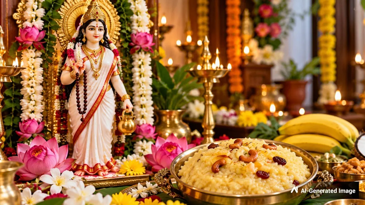 2ನೇ ನವರಾತ್ರಿ: ಬ್ರಹ್ಮಚಾರಿಣಿಗೆ ಸಿಹಿ ಪೊಂಗಲ್ ಇಷ್ಟ, ಘಮ ಘಮಿಸೋ ತುಪ್ಪ ಹಾಕಿ ಇದನ್ನು ಮಾಡೋದು ಹೇಗೆ?