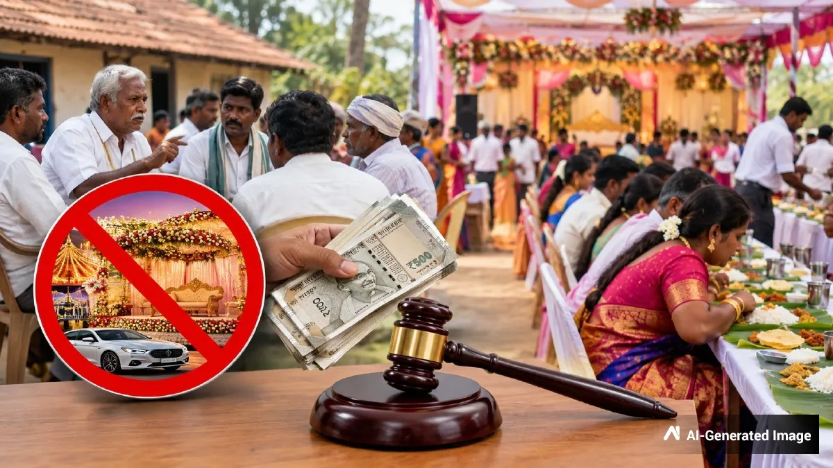 ಶಿಕಾರಿಪುರದ ಈ ಗ್ರಾಮದಲ್ಲಿ ಬೀಗರ ಊಟ ಹಾಕಿದ್ರೆ 1 ಲಕ್ಷ, ತಿಂದ್ರೆ 50 ಸಾವಿರ ದಂಡ!