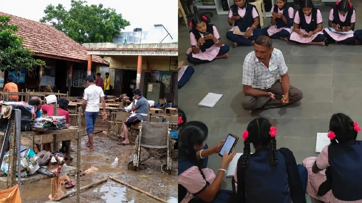 Inspiring Story: 2019ರ ಪ್ರವಾಹದಲ್ಲಿ ಹಾಳಾಗಿದ್ದ ಕರ್ನಾಟಕದ ಸರ್ಕಾರಿ ಶಾಲೆಗೆ ಮರುಜೀವ ನೀಡಿದ ಅಮೆರಿಕಾದ ಟೆಕ್ಕಿಗಳು