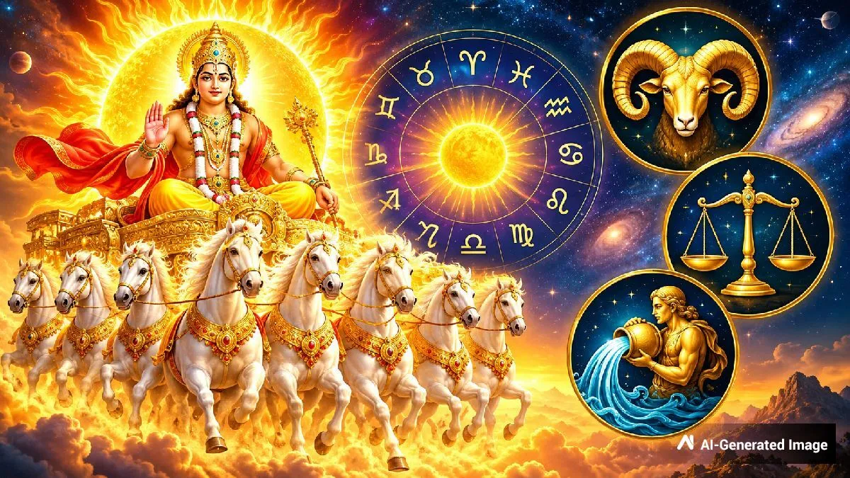 ಈ ರಾಶಿಯವರಿಗೆ ರಾಜವೈಭೋಗ : ಸೂರ್ಯನಿಂದ ಅದೃಷ್ಟ ಬದಲು, ಸುಖ ಸಂಪತ್ತಿನ ಜೀವನ