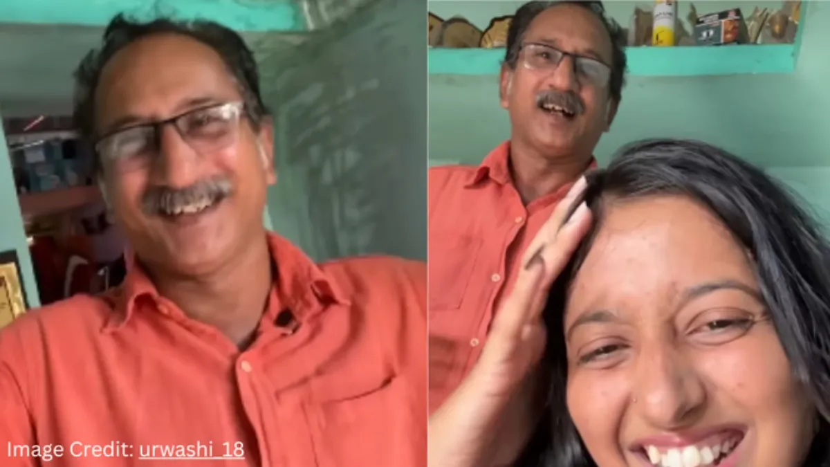 Urvashi Palandurkar: 500K ಫಾಲೋವರ್ಸ್‌; ಮಗಳ ಸಾಧನೆ ಕಂಡು ತಂದೆಯ ರಿಯಾಕ್ಷನ್‌ಗೆ ನೆಟ್ಟಿಗರು ಫಿದಾ!