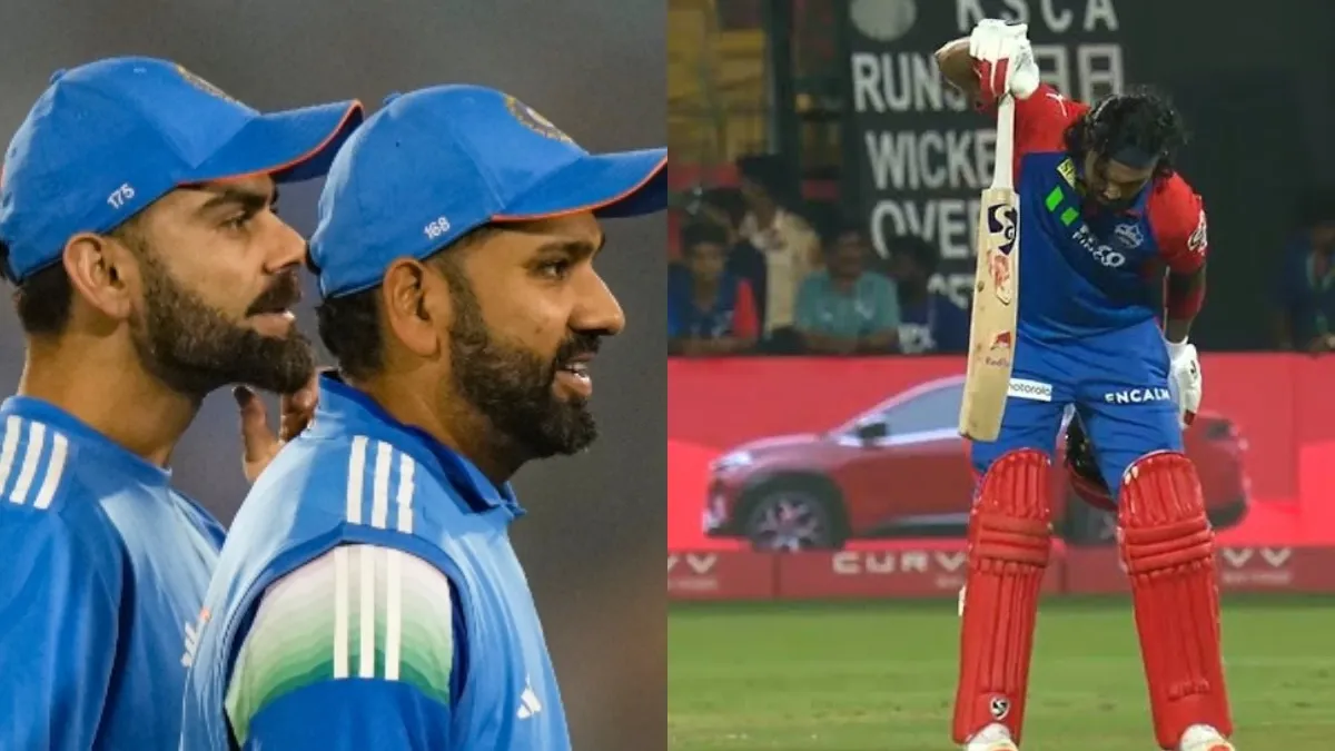 Virat Kohli: ಕನ್ನಡಿಗ ಕೆ.ಎಲ್‌.ರಾಹುಲ್ 'ಕಾಂತಾರ ಸಂಭ್ರಮಾಚರಣೆ' ಶೈಲಿ ಅನುಕರಿಸಿದ ವಿರಾಟ್‌ ಕೊಹ್ಲಿ, ರೋಹಿತ್ ಶರ್ಮಾ