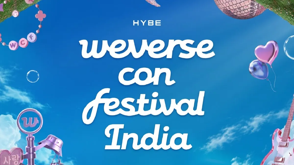 K-pop ಅಭಿಮಾನಿಗಳಿಗೆ ಭರ್ಜರಿ ಸುದ್ದಿ; ಭಾರತದಲ್ಲಿ ಮೊದಲ 'Weverse Con ಫೆಸ್ಟಿವಲ್'