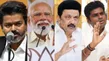 Pm Modi Stalin Annamalai Extend Birthday Wishes To Chief Minister Vijay