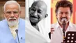 Gandhi Jayanti 2026 Pm Modi Tamil Nadu Cm Vijay Pay Tribute To Mahatma Gandhi