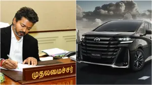 சொந்த காரை பயன்படுத்த தொடங்கிய விஜய்! சர்ச்சைகளுக்கு முற்றுப்புள்ளி! காரின் ரேட் தலையை சுத்துதே!