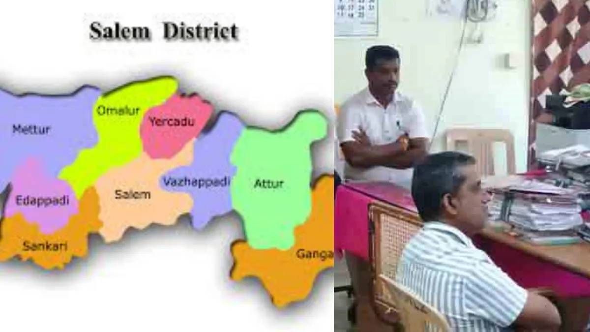 சேலம் மஞ்சுளா.. அந்த தாசில்தார் அமாவாசைக்கு அட்வான்ஸ் கேட்டாராம்.. நில அளவீடு செய்ய கேட்டால்? போச்சு | Salem Land measurement, stream encroachments and why did Manjula ...