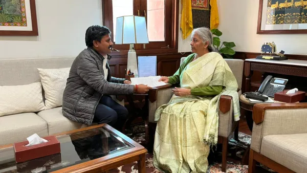 நிர்மலா சீதாராமனை சந்தித்த அருண் நேரு எம்பி.. விமர்சித்த அதிமுக-தவெக! உண்மை என்ன தெரியுமா?