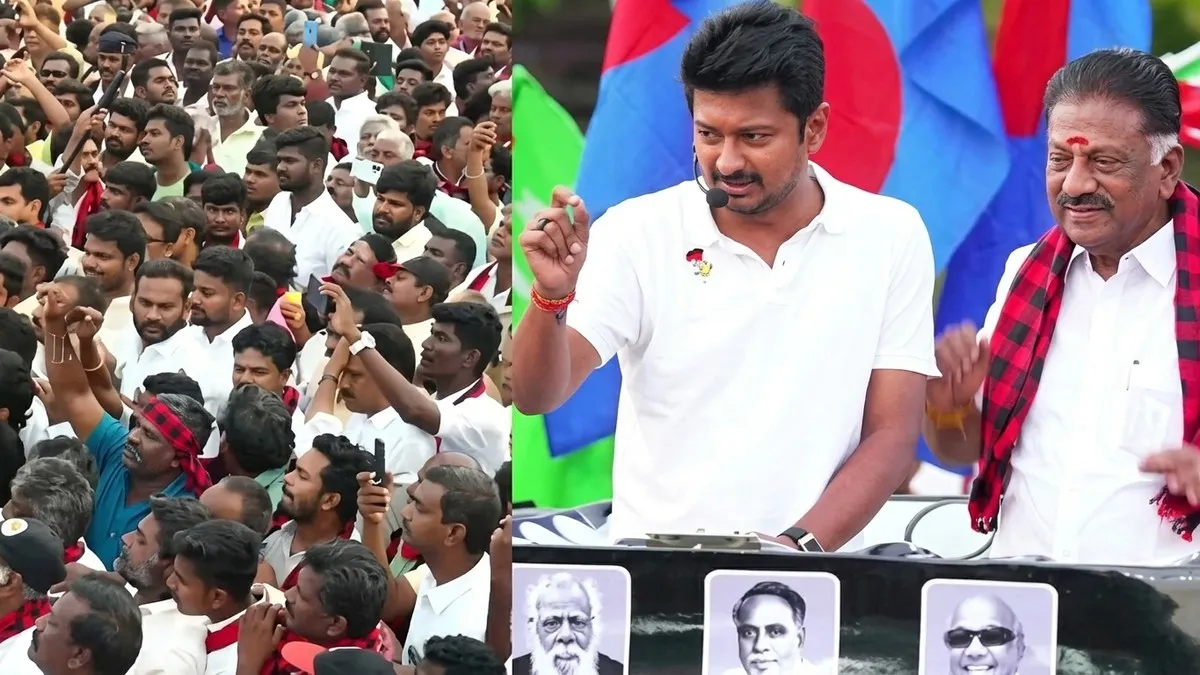 போடியில் வாக்கு சேகரிக்க போன உதயநிதி.. தொண்டர்கள் சொன்ன வார்த்தை! ஓபிஎஸ் முகத்தை பாருங்க
