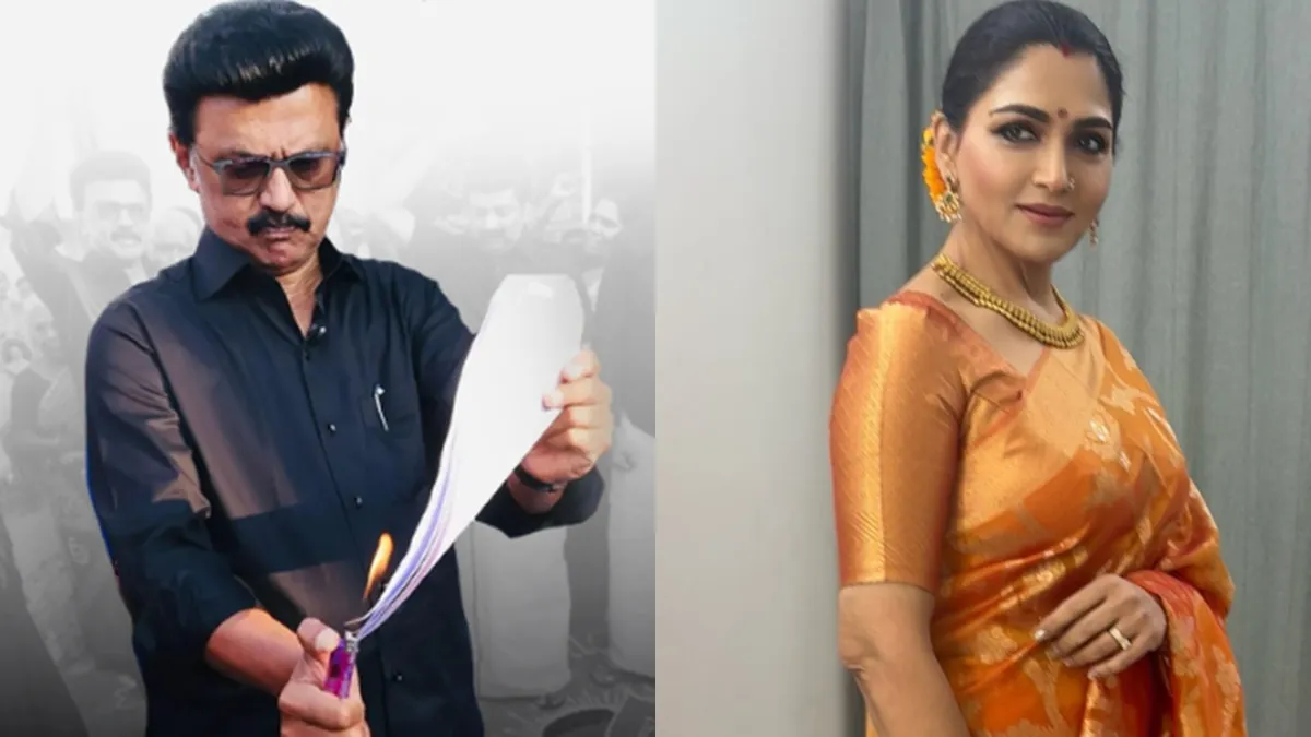 ஸ்டாலின் பற்ற வைத்த லைட்டர்.. 'இந்த லட்சணத்தில் நீங்கள் போராடுறீங்க'.. குஷ்பு அதிரடி பேச்சு