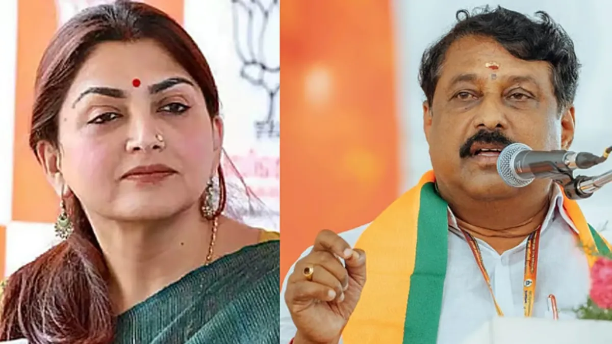 “அரசியல் விளையாட்டில் பெண்கள் பகடைக்காய் அல்ல” நயினார் நாகேந்திரனுக்கு பாஜகவின் நடிகை குஷ்பு கண்டனம்