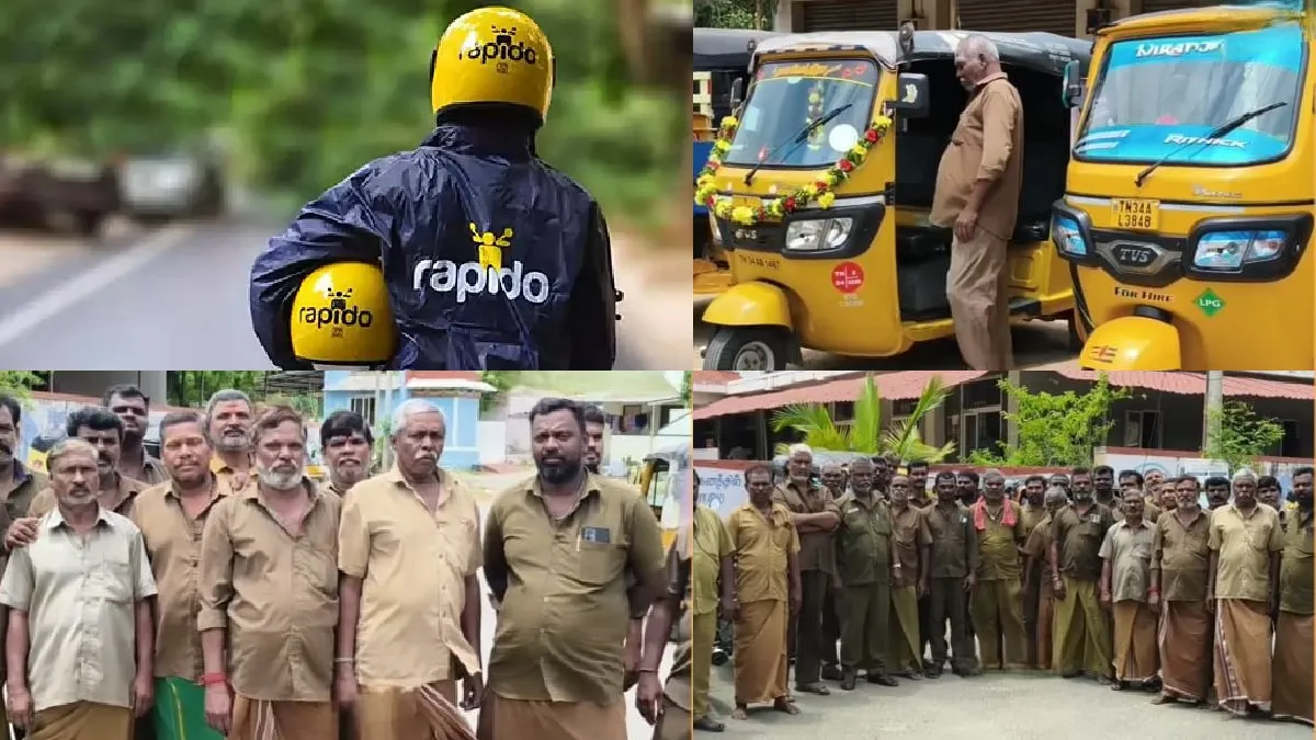 வாழ்வாதாரம் போச்சு! ரேபிடோ பைக்குளை சிறைபிடித்த ஆட்டோ டிரைவர்கள்.. நாமக்கல் ஆர்டிஓ ஆபிசில் பரபரப்பு