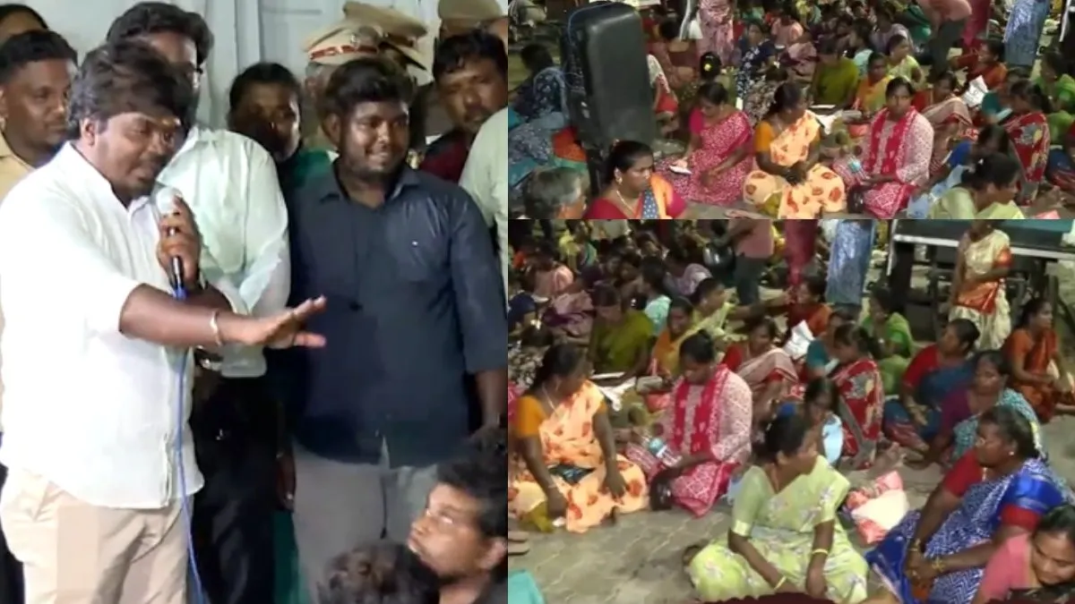 சென்னையில் தூய்மை பணியாளர்கள் தொடர் போராட்டம்! பேச்சுவார்த்தைக்கு போன லயோலா மணியிடம் சரமாரி கேள்வி