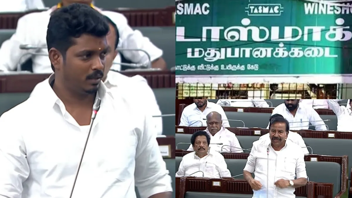 பாட்டிலுக்கு 10 ரூபாய்னு சொன்னீங்க.. இப்போ நீங்க வாங்காம இருக்கீங்களா.. கேஎன் நேரு - விக்னேஷ் காரசார வாதம்!