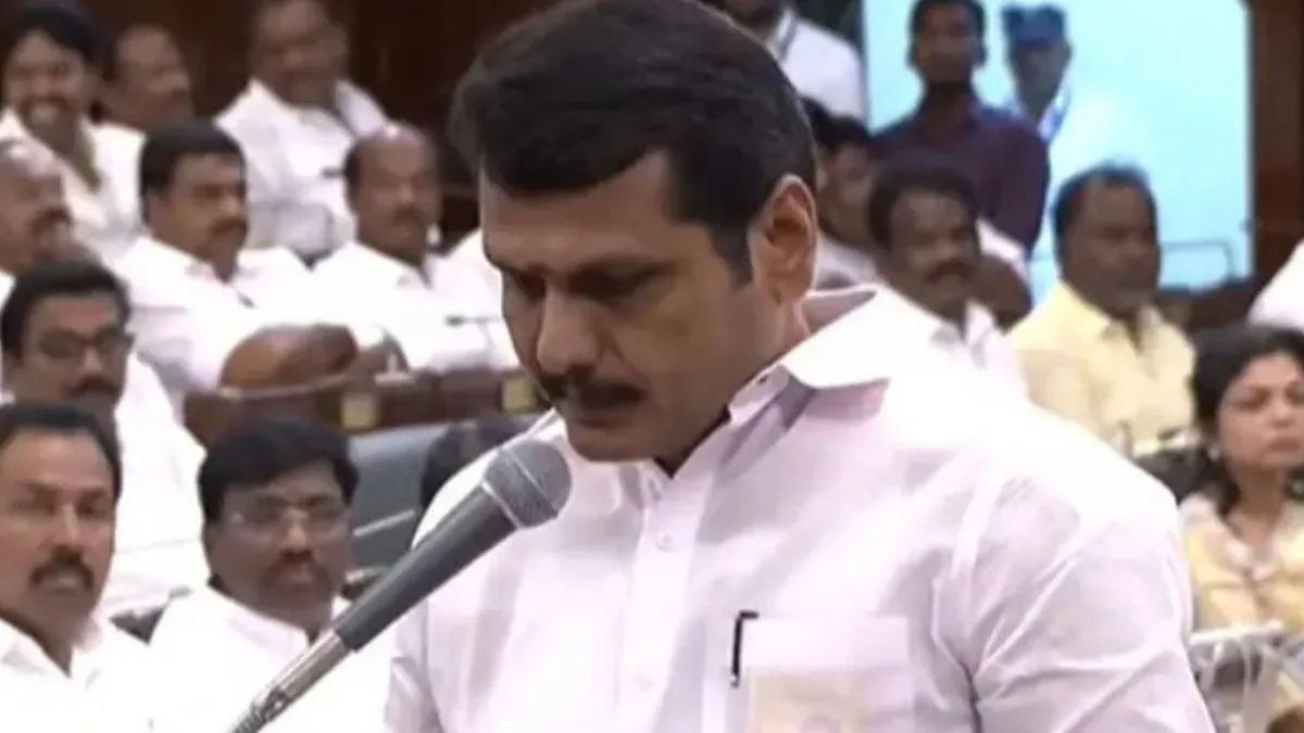 "பதில் சொல்லாம ஊமையா இருந்துட்டு போக நாங்க இங்க வரல"- கோபமாக பேசிய முன்னாள் அமைச்சர் செந்தில் பாலாஜி