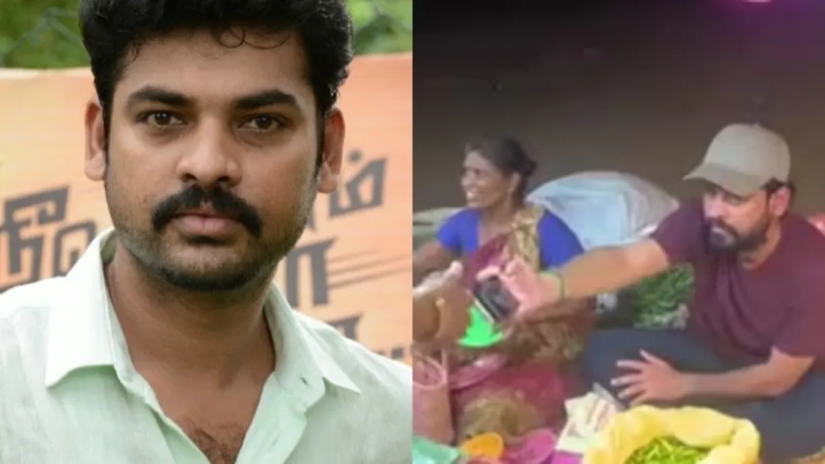 திருச்சி வார சந்தையில் காய்கறி விற்கும் நடிகர் விமல்.. என்ன ஆச்சு இவருக்கு? வெளியான போட்டோஸ்