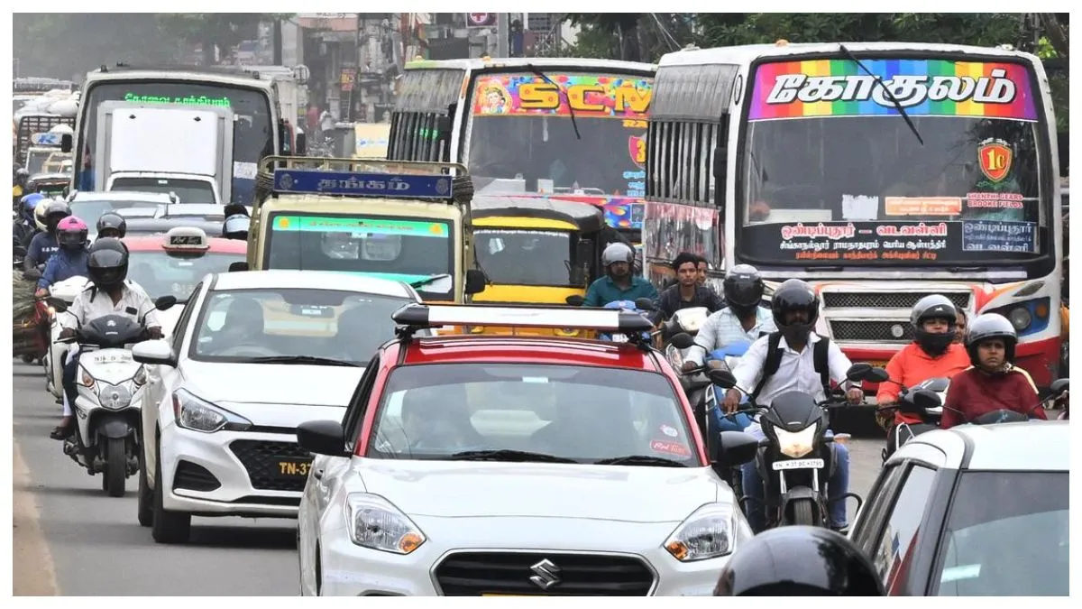 கோவை டிராஃபிக்குக்கு செக்!.. கனரக வாகனங்களுக்கு புதிய நேரக்கட்டுப்பாடு.. ஆக.17 முதல் அமல்