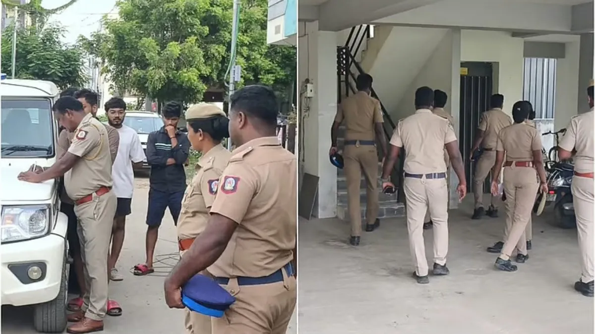 சோழிங்கநல்லூர் பகுதியில் இன்று அதிரடி வேட்டை.. கல்லூரி மாணவர்கள் அறைகளில் போதைப்பொருட்கள் பறிமுதல்!