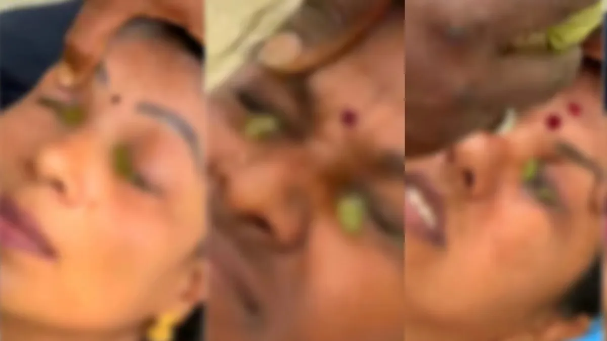 வேலூரில் பச்சிலை மூலிகைச் சாறு ஊற்றிய ரமாதேவி.. ஐயோ, இலவச கண் சிகிச்சை முகாமில் நடந்தது என்ன?