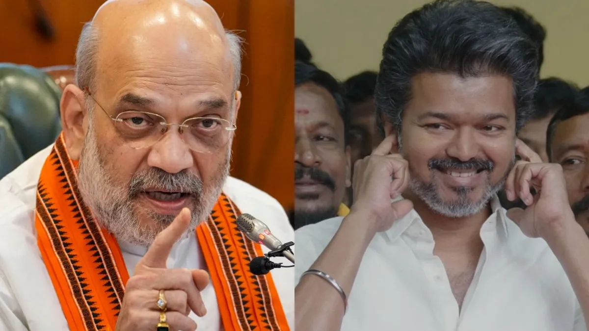 சென்னை வந்த அமித் ஷா.. ஒரு அமைச்சரை கூட மரியாதைக்கு அனுப்பாத விஜய்.. என்ன நடந்தது?