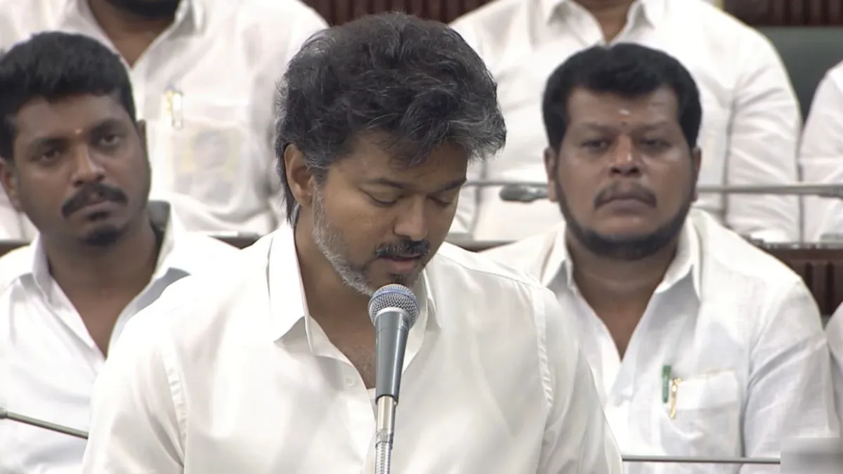 தொகுதி மறுவரையறைக்கு எதிர்ப்பு.. சட்டசபையில் இன்று தனித் தீர்மானம் கொண்டு வருகிறார் முதல்வர் விஜய்!
