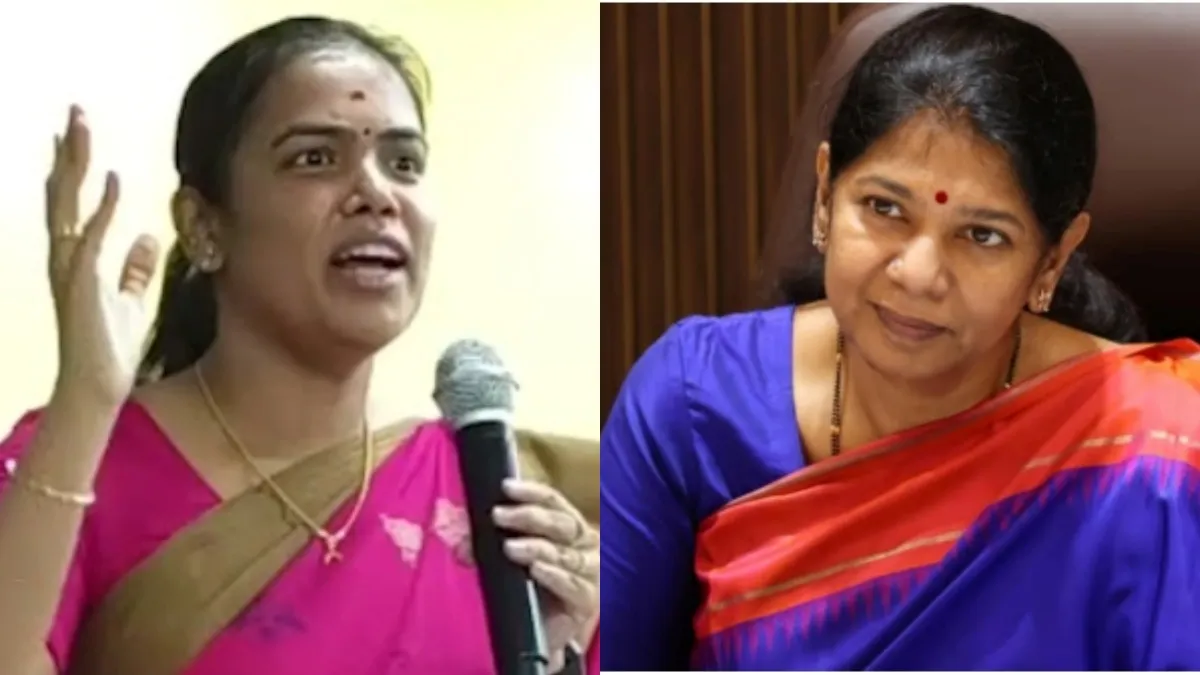 ஆடை குறித்து போலி வீடியோ! அமைச்சர் கீர்த்தனாவின் ’தக் லைஃப்’ பதிலடி! சப்போர்ட்டுக்கு வந்த கனிமொழி!