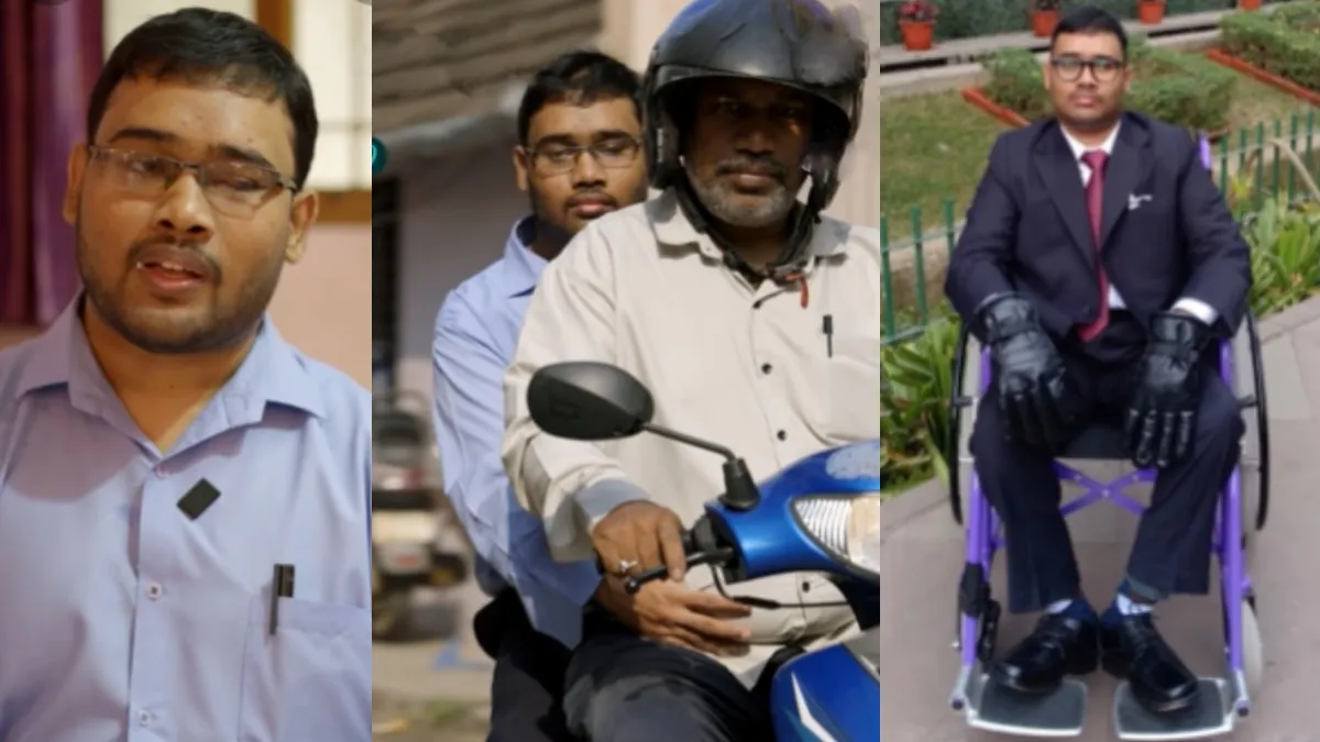 ஒரே முயற்சியில் UPSC வெற்றி.. மாற்றுத் திறனாளிகள் பிரிவில் 2ம் இடம்! கோவை இளைஞர் சாதனை