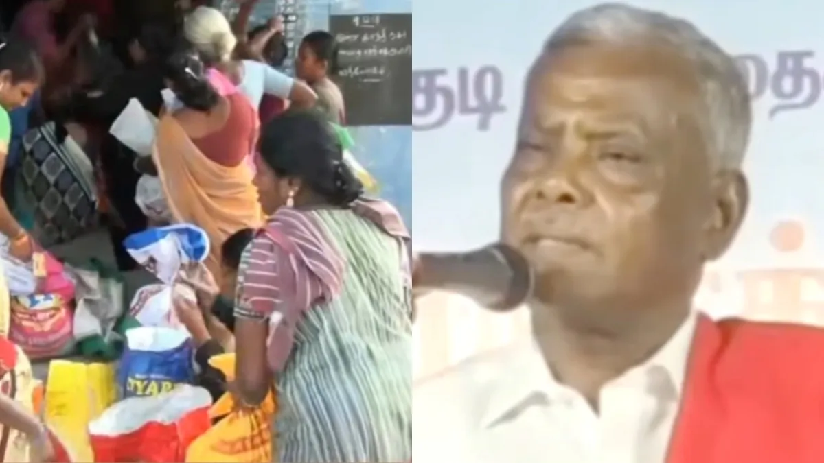 ரேஷனில் கை வைத்தால் தவெக கதை முடிஞ்சிரும்.. பெ சண்முகம் வார்னிங்! அமைச்சர்கள் பேச்சுக்கும் கடும் எதிர்ப்பு