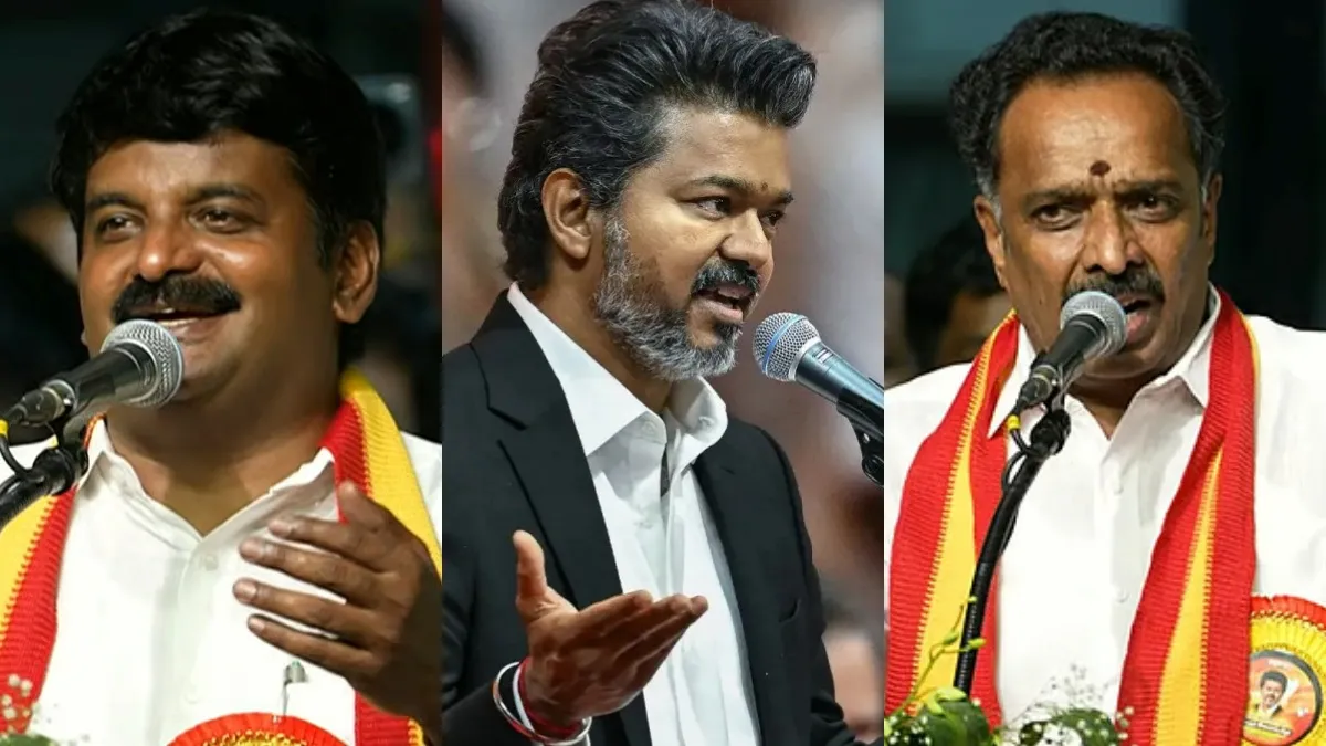 சிக்கலாகிடும்.. 2 விஜயபாஸ்கர்களுக்கும் அவசர அவசரமாக விஜய் பதவி கொடுத்தது ஏன்? ரியல் காரணம்
