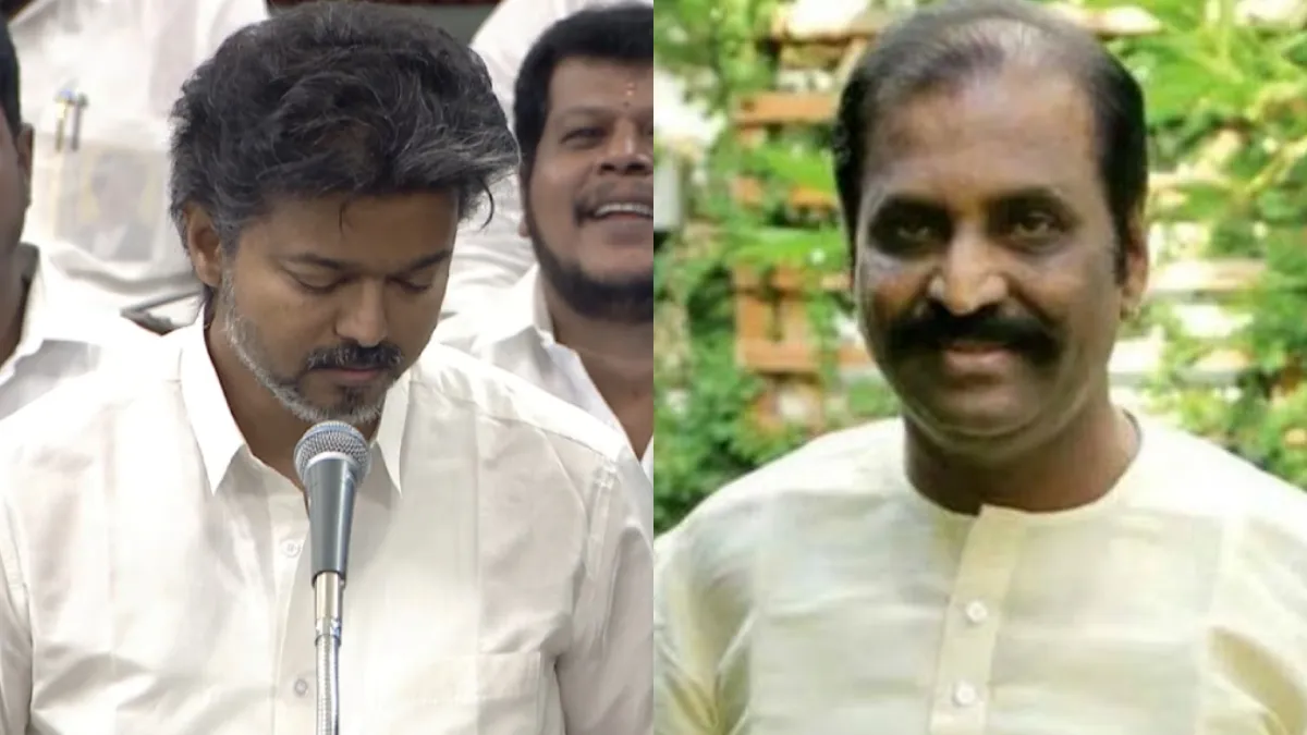 தமிழ்த் தாயே! உன்னைச் செயல் புரிந்தும் வாழ்த்துவோம்! முதல்வர் விஜய்க்கு வைரமுத்து பாராட்டு