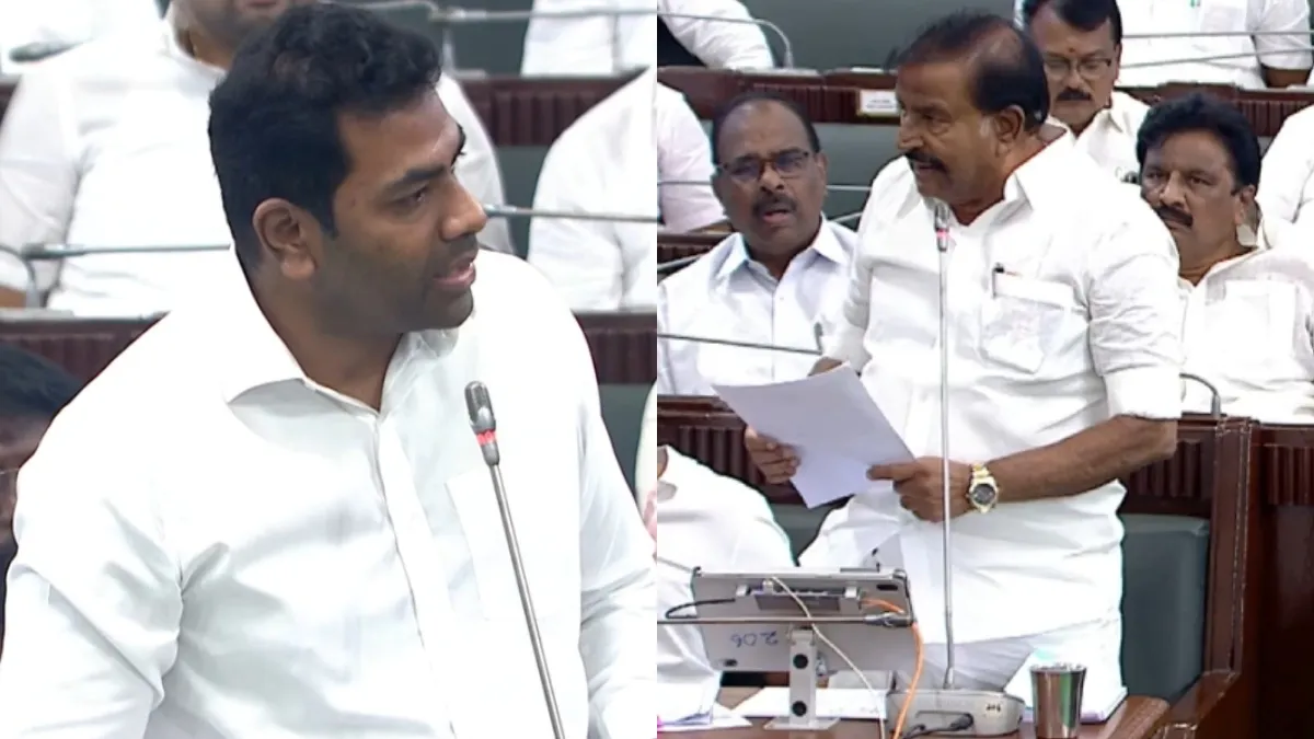 ஆதவ் VS கேஎன் நேரு! சட்டசபையில் நேரு விடுத்த கோரிக்கை.. ‘அண்ணன்’ எனச் சொல்லி பதிலளித்த ஆதவ் அர்ஜுனா