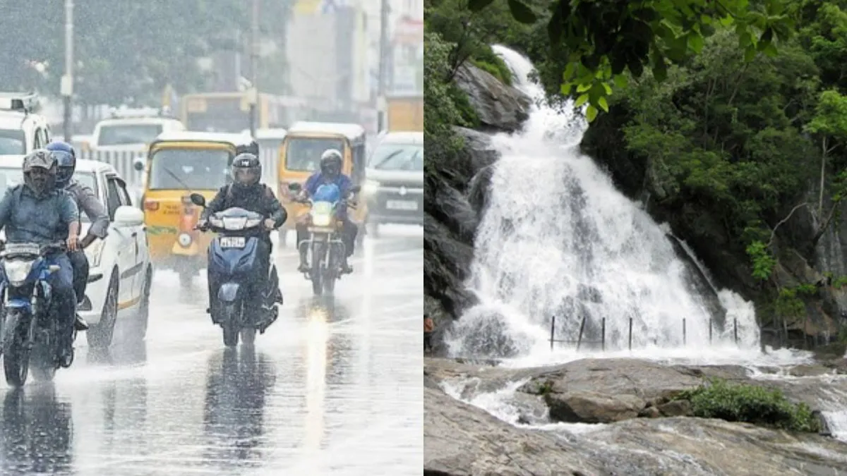 தட்டி தூக்கிய மழை.. திறந்து ஒரே நாளில் மூடப்பட்ட கோவை குற்றாலம்
