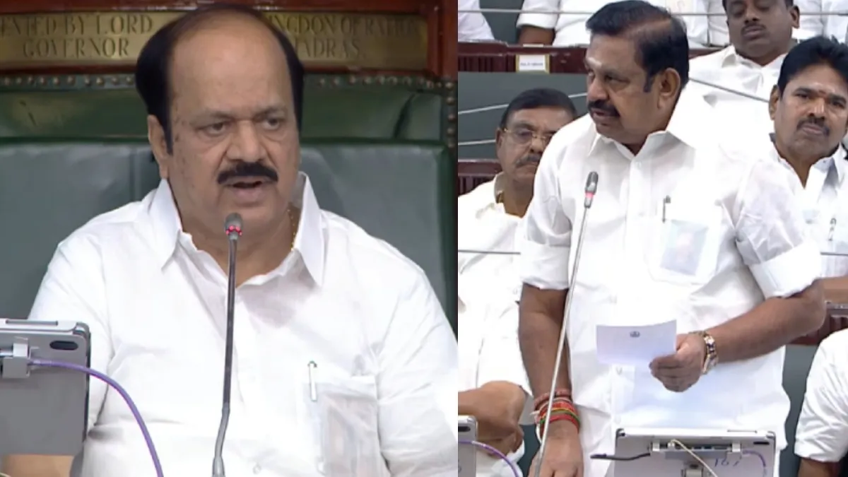 கொள்கை விளக்க குறிப்பை 8 மணிக்குதான் தர்றாங்க.. எடப்பாடி ஆதங்கம்.. சிரித்துக்கொண்டே சபாநாயகர் பதில்!