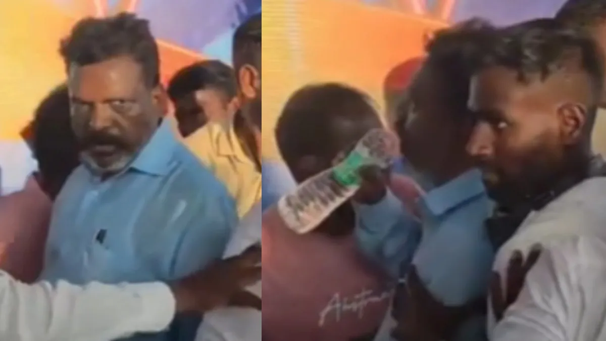 "அட்ராசிட்டியில்" விடுதலை சிறுத்தைகள் தொண்டர்கள்.. அமைதியாக கடந்துபோகும் திருமாவளவன்!