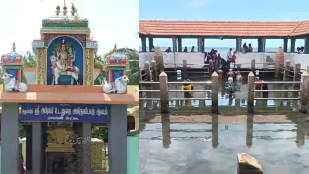 கள்ளக்கடல் நிகழ்வு! தேவிபட்டினத்தில் நவபாஷாண கோயிலில் நடந்த சம்பவம்! பக்தர்கள் விரைந்து வெளியேற்றம்