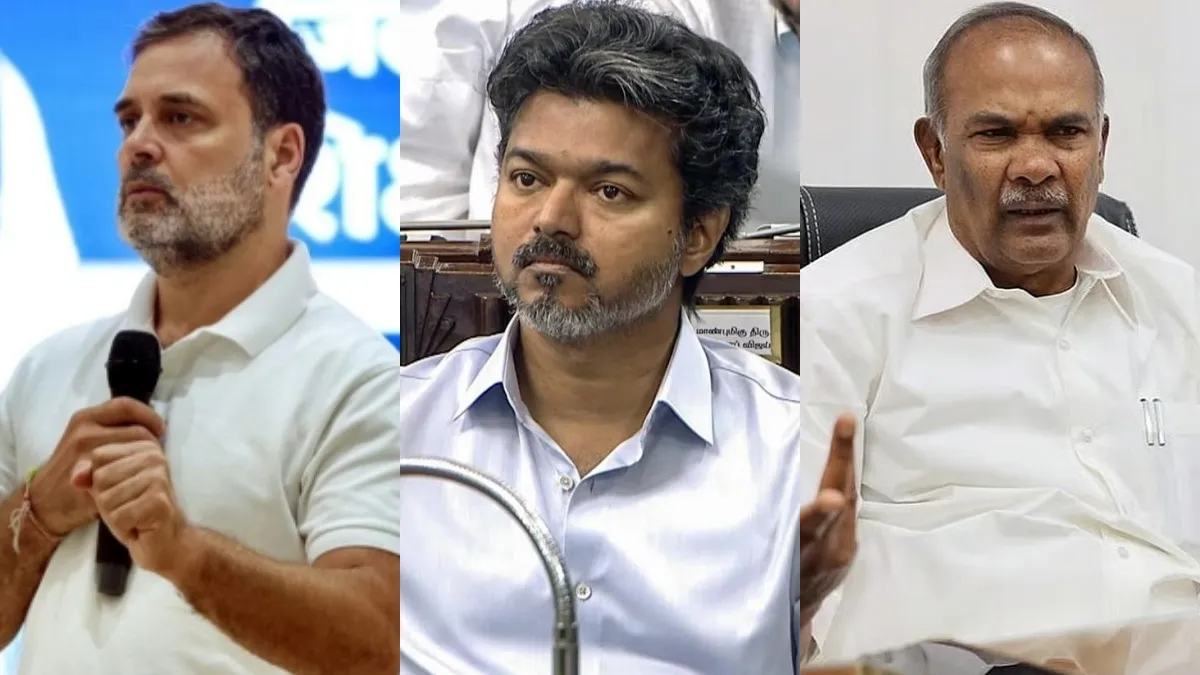 ராகுல், விஜய்யை தூண்டிவிட்டு பின்னால் ஒளிந்திருக்கும் மர்மம் என்ன? அப்பாவு கேட்ட கேள்வி