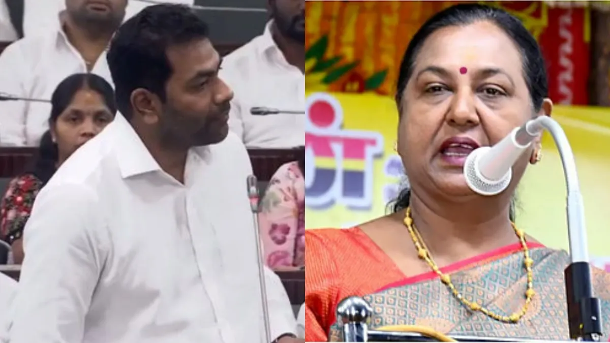 “சட்டமன்றத்தில் பாதி நேரம்.. ஆதவ் அர்ஜுனாதான் பேசுறாரு!” டென்ஷன் ஆன பிரேமலதா விஜயகாந்த்!