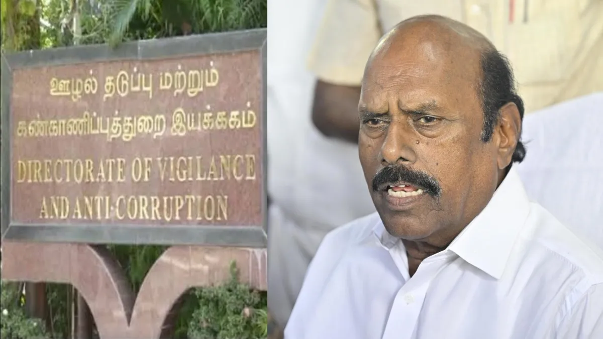 திமுக மாநாட்டிற்கு ஏரியில் ரூ.8 கோடி மண் திருடியதாக எவ வேலு மீது லஞ்ச ஒழிப்புதுறையில் புகார்