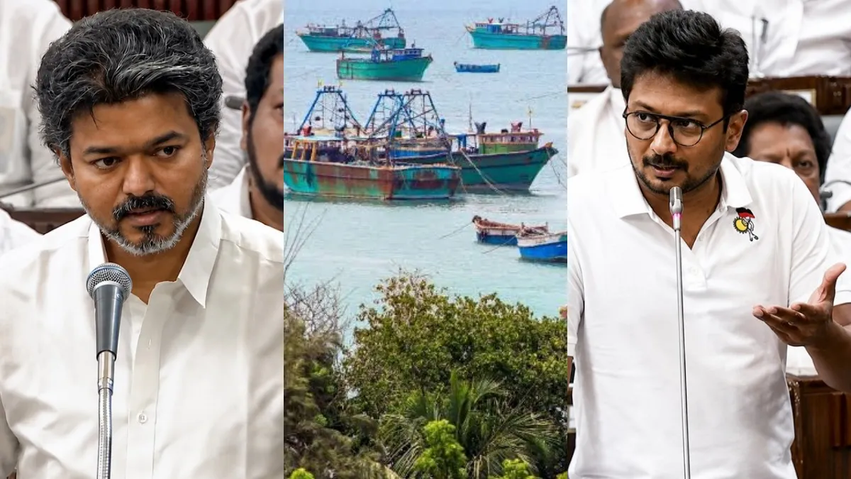 “மீனவர் பிரச்சனையில் கடமைக்கு கடிதம் மட்டும் எழுதினால் போதுமா?” - விஜய்க்கு உதயநிதி ஸ்டாலின் கேள்வி!