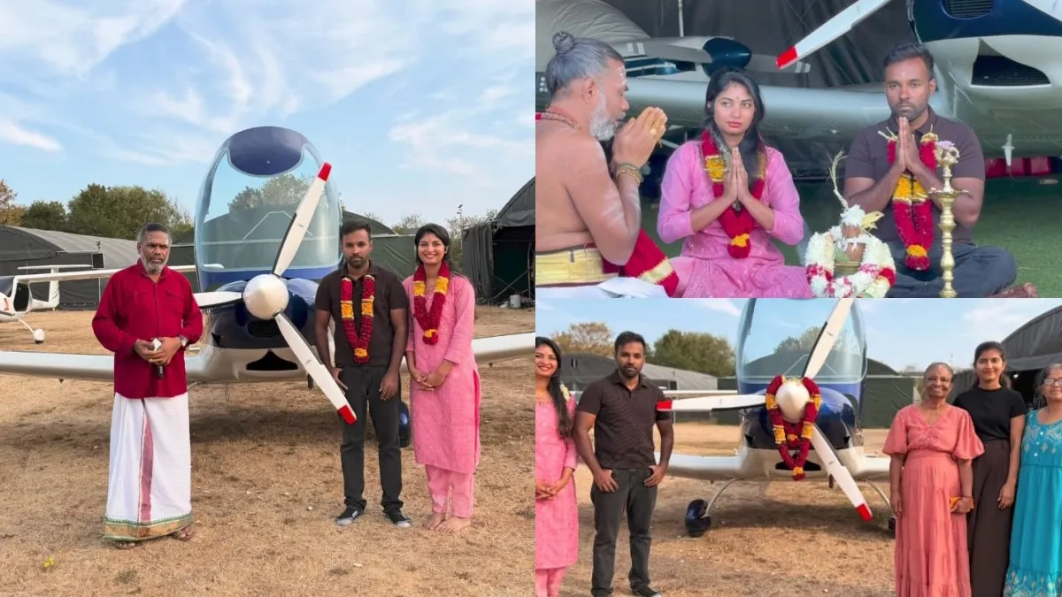 கஷ்டம் காதலுக்கு இஷ்டம்.. 4வது விமானம்.. சோசியல் மீடியாவை அதிரவிடும் தம்பதி.. புலம்பும் நெட்டிசன்கள்