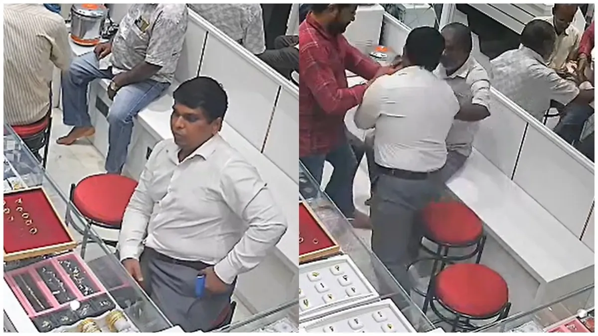 அம்பத்தூர் நகைக் கடைகளில் தங்க நகைக்கு பதில் கவரிங் நகையை மாற்றி வைத்து திருட முயற்சி