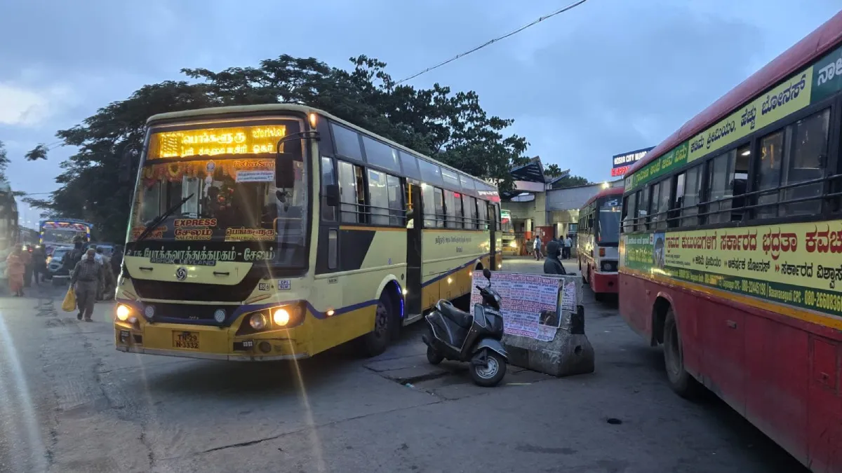 கர்நாடகாவில் கன்னட அமைப்புகள் பந்த்.. தமிழக எல்லை பகுதிகளில் பதற்றம்.. குவிக்கப்பட்ட போலீசார்!