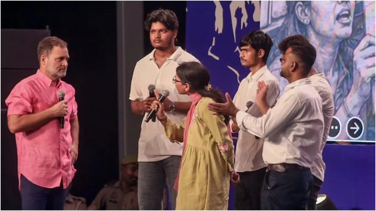 நாட்டின் பலமே இளைஞர்கள்தான்! ஆனா பாருங்க.. அவங்க சக்கர வியூகத்துல மாட்டி இருக்காங்க - ராகுல் காந்தி