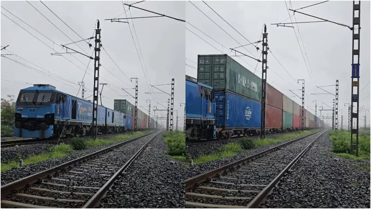 180 லாரிகளுக்கு சமம்.. ஒற்றை ரயில் செய்து காட்டிய சாதனை! அசத்திய இந்தியன் ரயில்வே!
